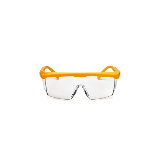 Safety Glasses Clear Lens Yellow Frame