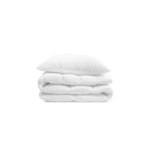 3-Piece White Queen Comforter Set