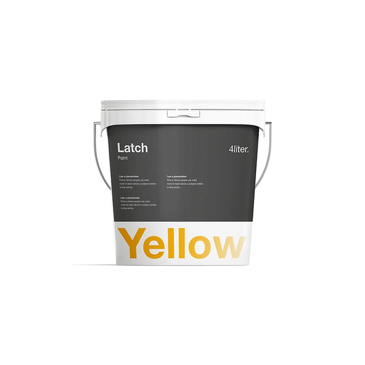 1-Gal. High Hiding Yellow Paint Exterior